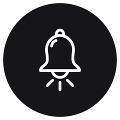 Illustration of Bell Notification design icon