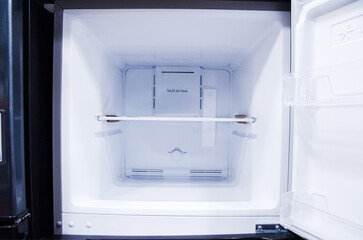 refrigerator with a refrigerator