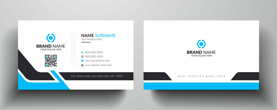 Creative and modern business card template