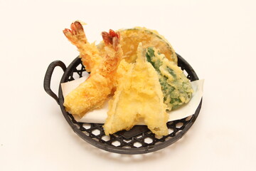 天ぷらの盛り合わせ