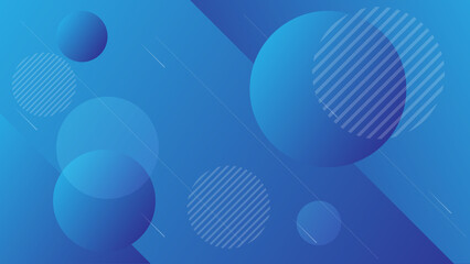 abstract geometric background with rounded shapes. vector illustration