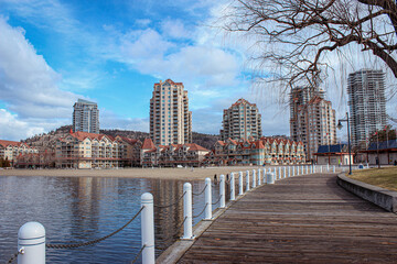 Tugboat Beach, Downtown Kelowna British Columbia