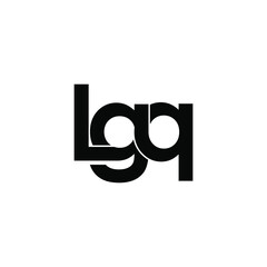 lgq letter original monogram logo design