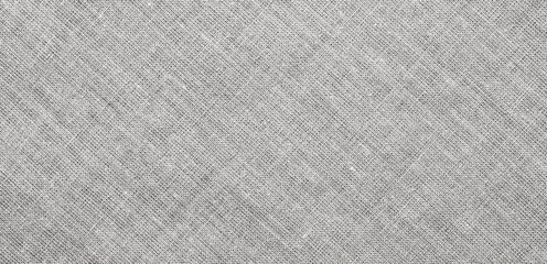 gray fabric background, linen texture of natural textile