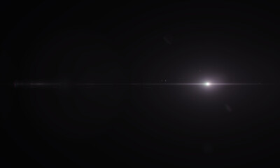Obraz premium Lens Flare light over background. Easy to add overlay or screen filter over photos