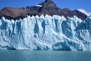 Glacier Perito Moreno Iceberg Lake Landscape Patagonia Mountain view Argentina South