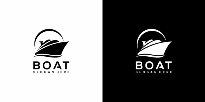 Boat Logo Design inspiration Graphic Branding Element for business and  other company 11858692 Vector Art at Vecteezy