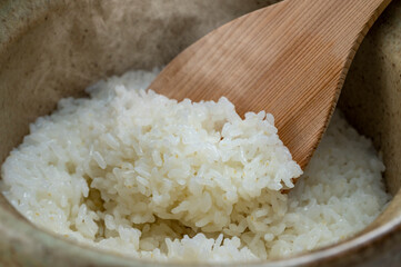 炊きたてご飯　土鍋ご飯