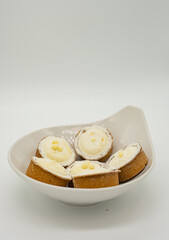 A plate of delicious grouted cookies