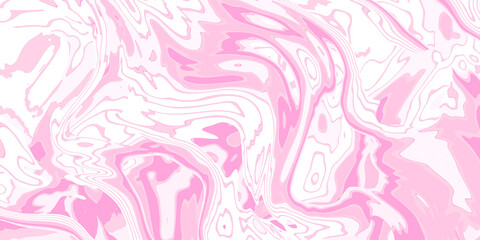 Abstract white pink colors liquid graphic texture background.