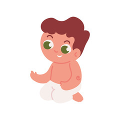 Obraz premium cute toddler boy
