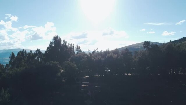 Vista del Valle del Mantaro de dia