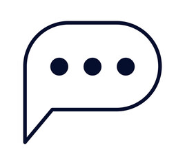 chat bubble icon design