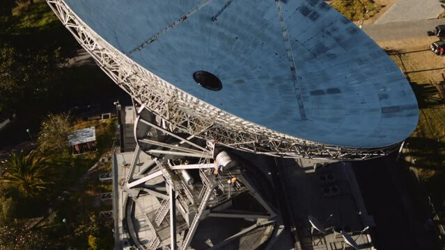 Big Communications Antenas in the mountain
