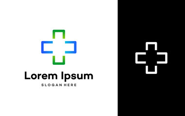 Fototapeta premium Health Medical Logo Template Design Vector