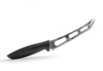 soft cheese knife isolated