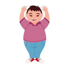 boy with down syndrome