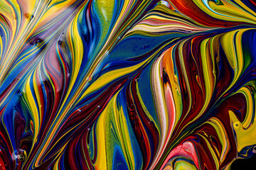 Acrylic color painting abstract background