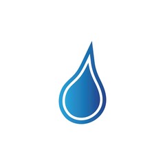 Water drop Logo Template vector icon and design