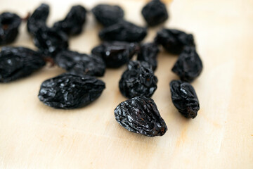 raisin grains, close-up. nuts. background. 