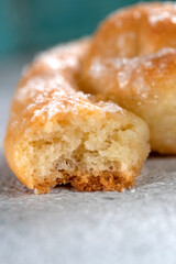 Biscuit. Delicious cottage cheese cookies. High quality photo