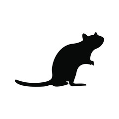 rat; mouse; cartoon; little; vector; animal; icon; 2020; cute; outline; small; pet; illustration; symbol; design; art; sign; tail; new; mice; line; happy; character; laboratory; pattern; black; abstra