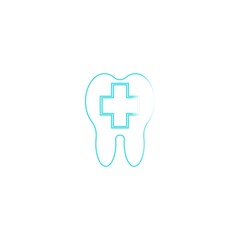 Obraz premium HEALTHY TEETH ILLUSTRATION