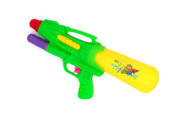 Toy Water Gun isolated on white background