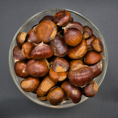chestnuts in a bowl