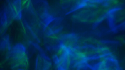 Fototapeta na wymiar Blurry image of Abstract background. Green-blue light background.
