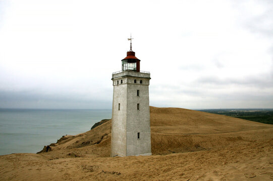 This is a 23-meter lighthouse on the coast of the North Sea, Denmark. Not valid.