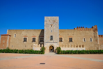 Palace of the Kings of Majorca (Palais des Rois de Majorque), a fortress in Perpignan, France