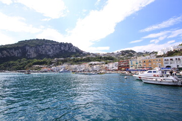 Fototapeta na wymiar イタリア　カプリ島