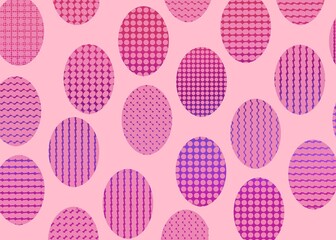 seamless pattern with Easter egg