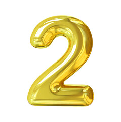 3d golden number 2