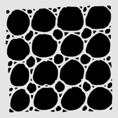 Illustration of natural stone arrangement 