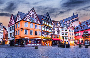 Cochem, Germany - Medieval Moselle River landmark.