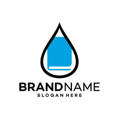Education Water Icon Logo Design Template Illustration Vector
