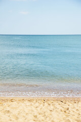 Sea. Seaside. Beautiful sea. Sea on the coast. Little wave. Beautiful summer background. wallpaper.