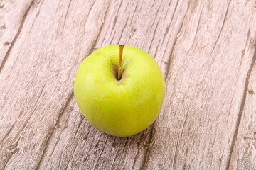 Ripe and sweet green apple