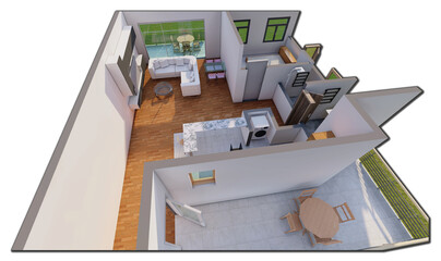 Plans de maison 3D
