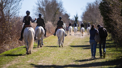 Ballade à cheval.