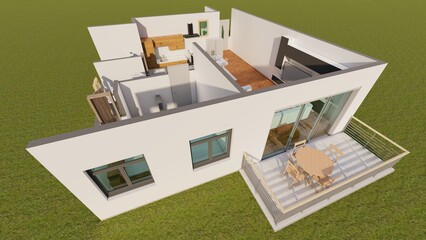 Plans de maison 3D