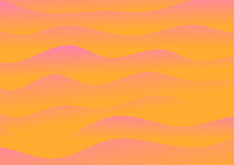 Abstract wavy gradient color background.