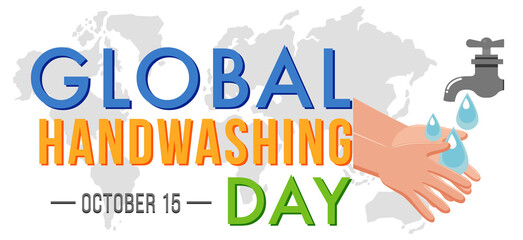 Global Handwashing Day Banner Design