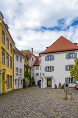Fototapeta na wymiar Lindau, Germany. View of the medieval city