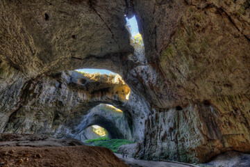 Devetashka cave in Bulgaria