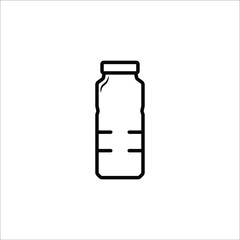 liquid bottle icon vector illustration
