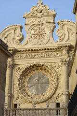 Lecce: Santa Croce church, in Baroque style