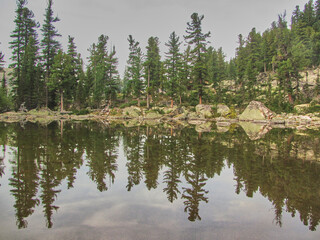 Summer trip to the natural park Ergaki.